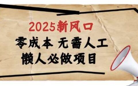 2025新风口，懒人必做项目，浏览器全自动掘金【揭秘】