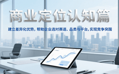 商业定位认知，建立差异化优势，帮助企业选对赛道、品类与平台，实现竞争突围