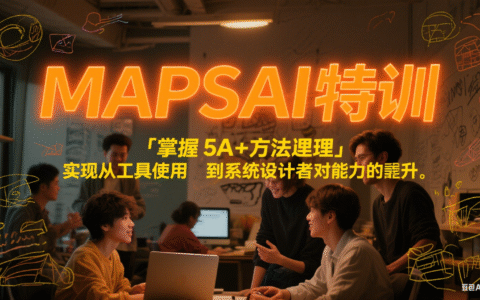 MAPSAI 特训，掌握 5A + 方法论，实现从工具使用者到系统设计者的能力跃升