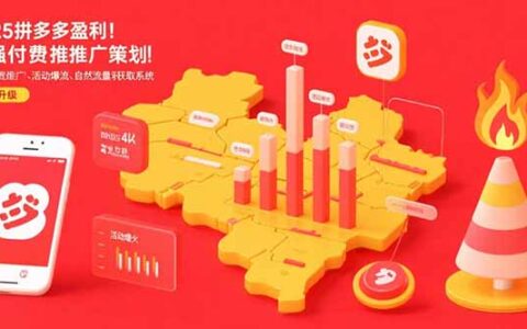2025拼多多盈利地图：强付费推广策略/活动爆流/自然流量获取系统(7月更新)
