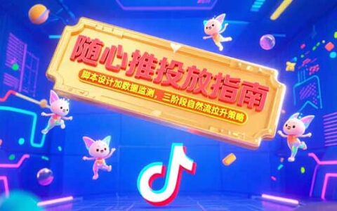 随心推投放指南，脚本设计加数据监测，三阶段自然流拉升策略