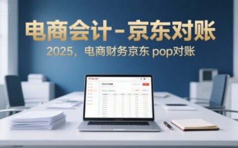 电商会计-京东对账2025，电商财务京东pop对账
