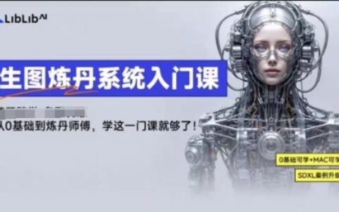 LibLibAI哩布哩布生图炼丹系统入门课，从生图到炼丹，只学这一门就够了