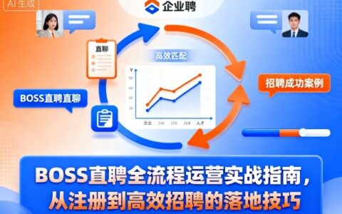 BOSS直聘全流程运营实战指南，从注册到高效招聘的落地技巧