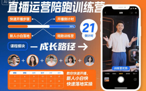 2025直播运营陪跑实战：新手高效开播与变现实操指南