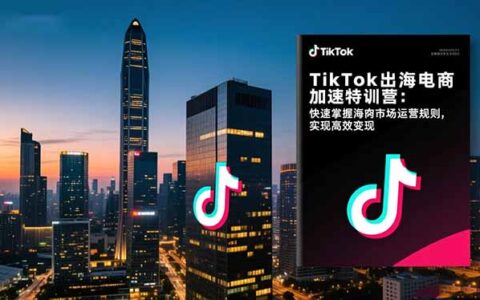 TikTok出海电商实战课程：掌握海外市场运营策略，实现高效变现指南