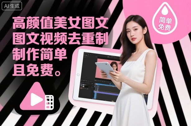 图文视频去重制作实操指南：免费简单方法，助你变现被动收入