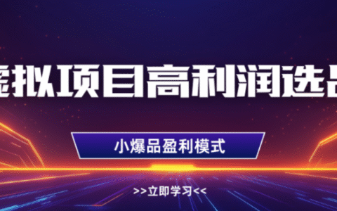 淘宝虚拟店铺盈利策略：高客单选品实操指南与变现案例