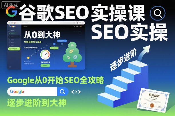 Google SEO实操攻略：从零开始到精通的进阶指南