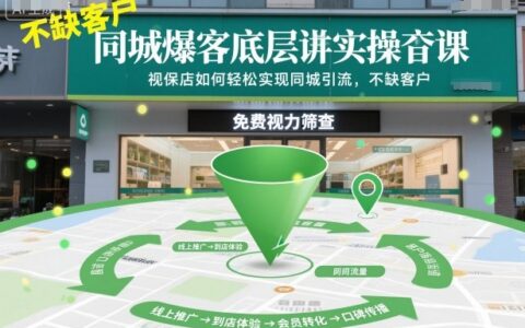 同城引流实战课：视保店高效客户增长策略与案例分享