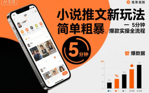 2025小说推文变现新方法：实测实操全流程攻略
