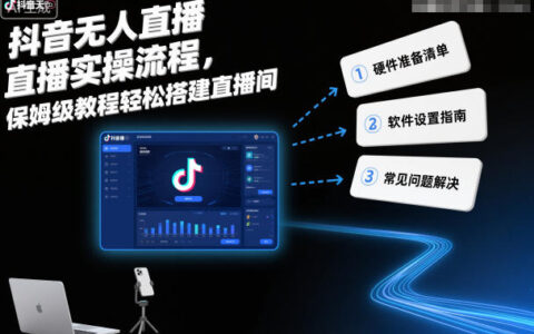 抖音直播自动化方案实战指南：高效搭建可复现的变现直播间