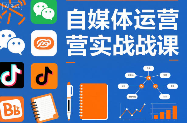 2025自媒体运营实战课：系统方法论助你实现内容变现