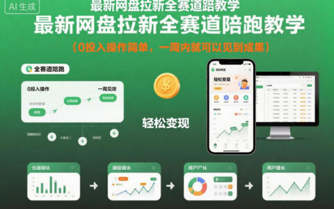 2025网盘推广实战教程：简单操作快速见效变现指南
