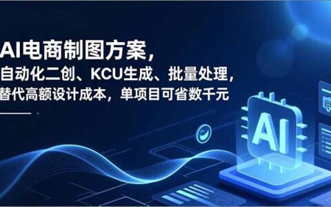 AI电商制图自动化实操指南：二创、SKU生成与批量处理，降低设计成本实测方法