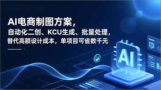 AI电商制图自动化实操指南：二创、SKU生成与批量处理，降低设计成本实测方法