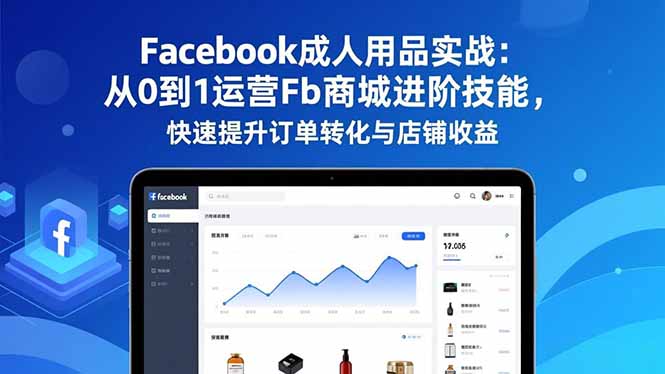 Facebook特定品类运营指南：从0到1实操进阶策略，案例解析提升转化与店铺营收
