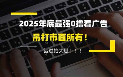 碎片时间赚钱指南：实测20分钟广告项目实操，增加被动收入方法