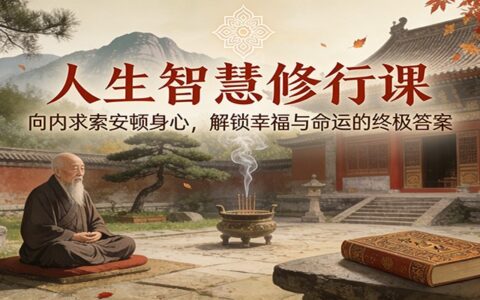 人生智慧修行课：向内求索安顿身心，解锁被动收入的实战指南