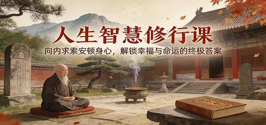 人生智慧修行课：向内求索安顿身心，解锁被动收入的实战指南