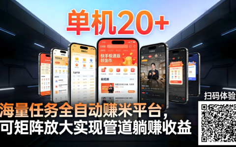 工作室必备手机项目实操：单机多任务多平台持续更新【2026实测指南】