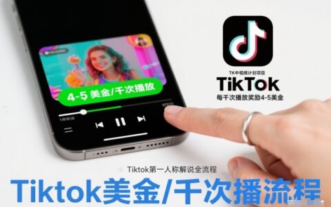 TikTok中视频计划实操：第一人称解说流程变现指南