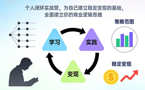 个人闭环实战营：构建稳定收入方法与商业逻辑思维基础