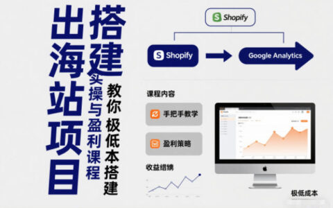 2025小淘出海站项目：低成本搭建与盈利实操指南