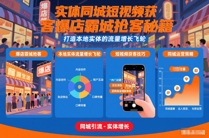 2025本地实体短视频获客实战指南：打造流量增长飞轮