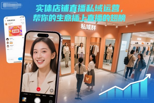 2025实体店铺直播私域运营实战攻略：提升生意变现能力