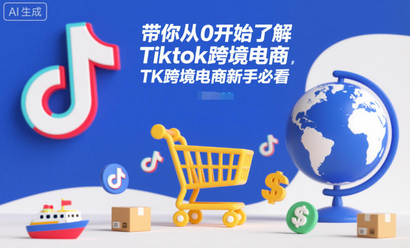Tiktok跨境电商新手入门：从0开始的实操变现指南