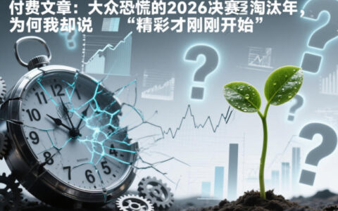 2026淘汰年恐慌中，为何我认为被动收入机会才刚开始？