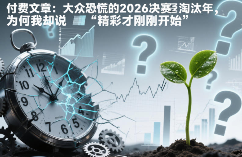 2026淘汰年恐慌中，为何我认为被动收入机会才刚开始？