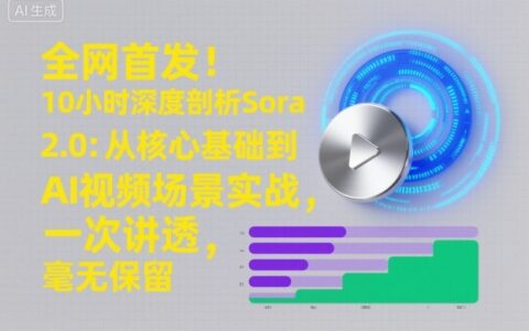 全网首发！10小时Sora 2.0深度剖析：AI视频实战变现完整指南