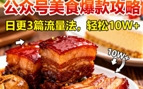 公众号美食内容搬运实操策略：每日3篇更新方法，实测提升阅读量指南