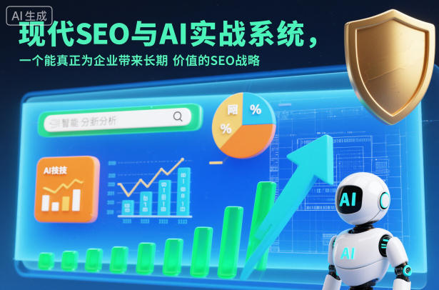 现代SEO与AI实战系统：企业长期价值变现策略指南（英语+中文字幕）
