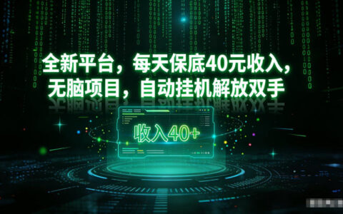 最新在线盈利项目实操指南：被动收入思路与自动策略实测