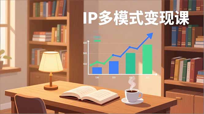 IP多模式变现教程：广告分成、种草激励、Live图带货，开拓多元副业收入