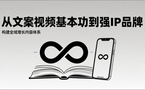2026内容增长实战课：从文案视频基础到强IP品牌，打造全域内容体系
