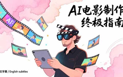 AI电影制作变现指南：从创意到成片，系统掌握智能影视全流程实战课