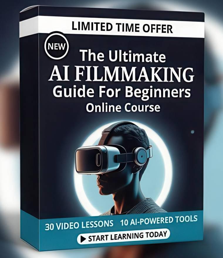 AI电影制作变现指南：从创意到成片，系统掌握智能影视全流程实战课