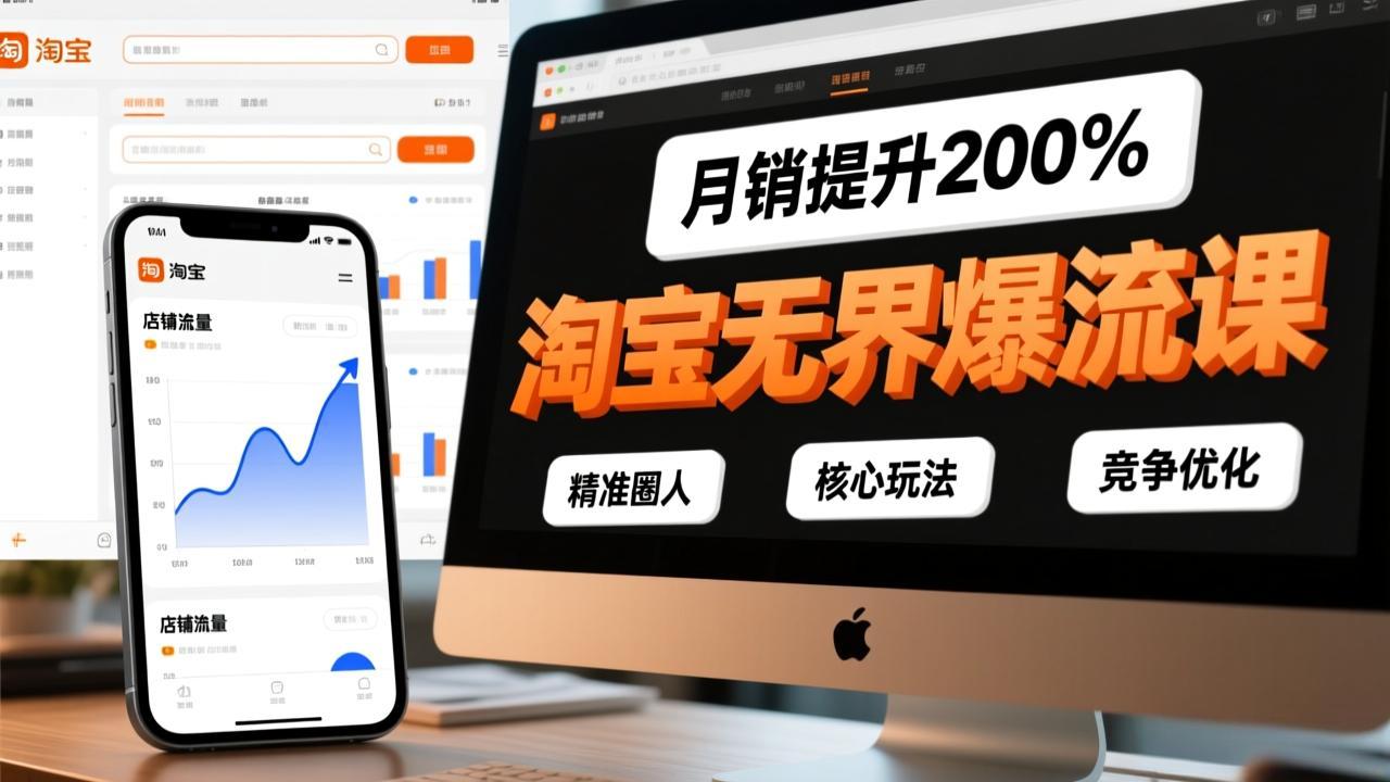 淘宝无界流量攻略：精准圈人、核心玩法与竞争优化，实战提升店铺销量案例