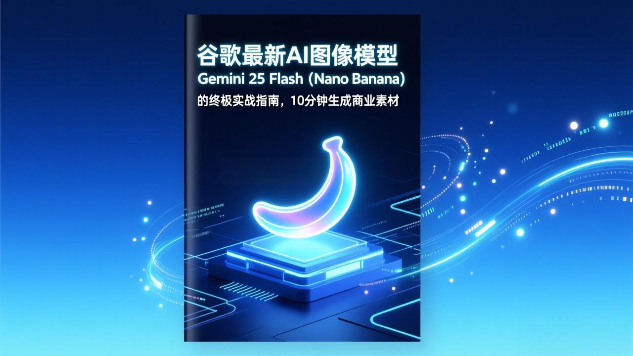 谷歌Gemini 2.5 Flash（Nano Banana）AI模型商业素材生成与变现实战指南