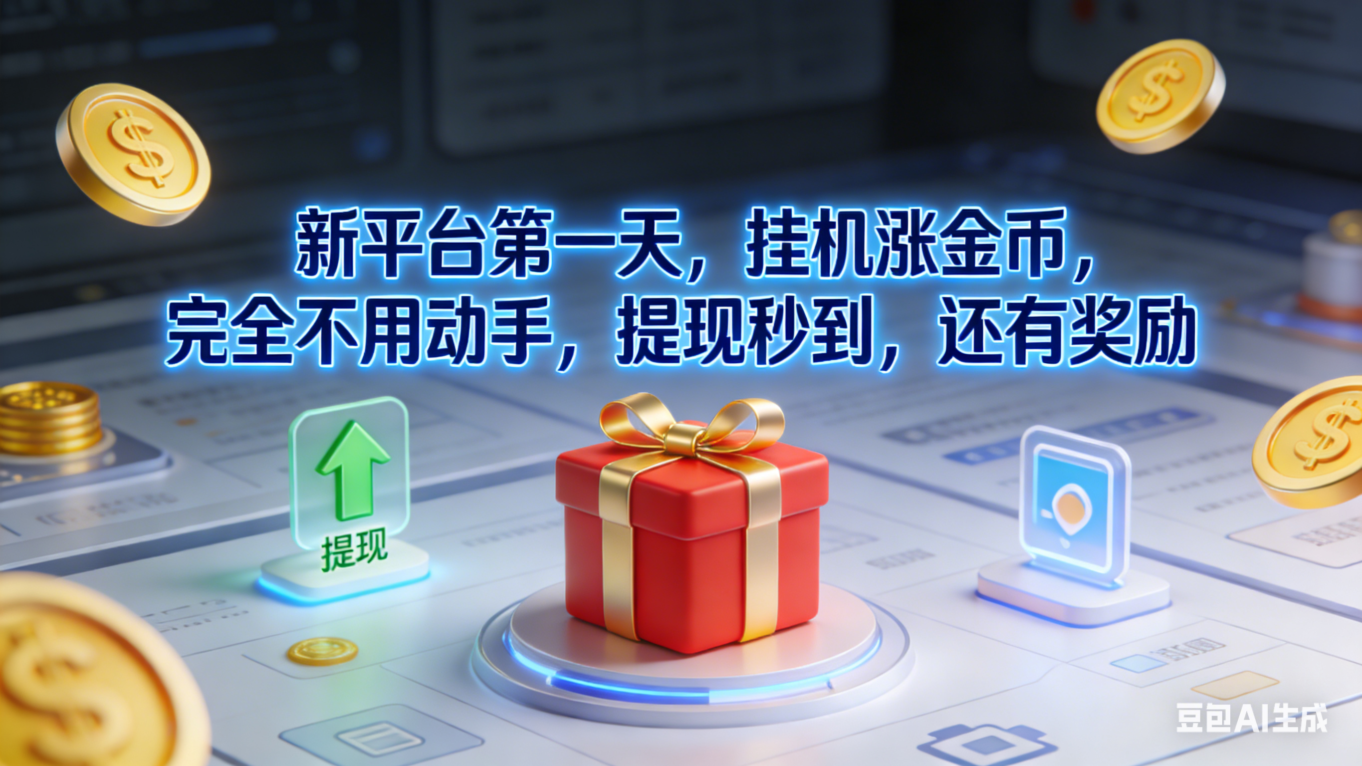 新平台首日实测：被动收入方法指南，快速提现与额外收益