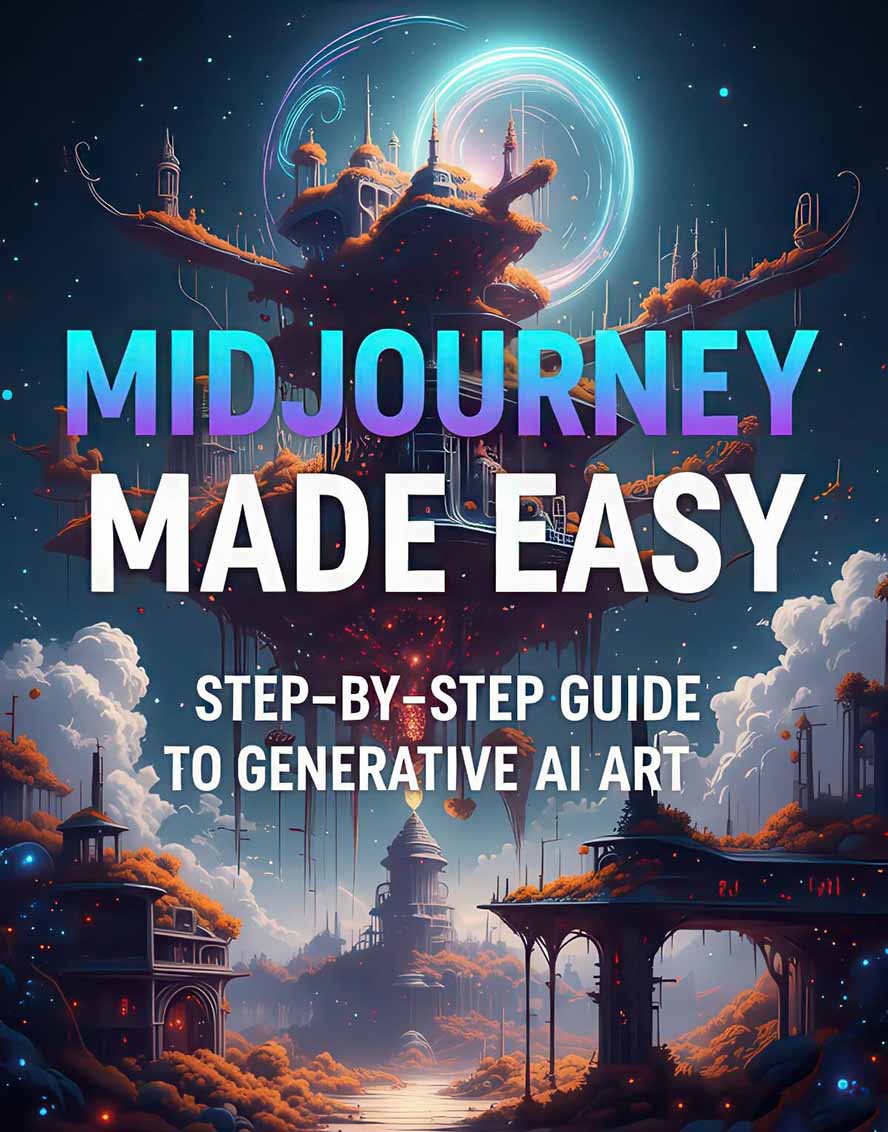 Midjourney AI绘画从零精通指南：提示词工程，风格探索，高效出图，变现实操攻略