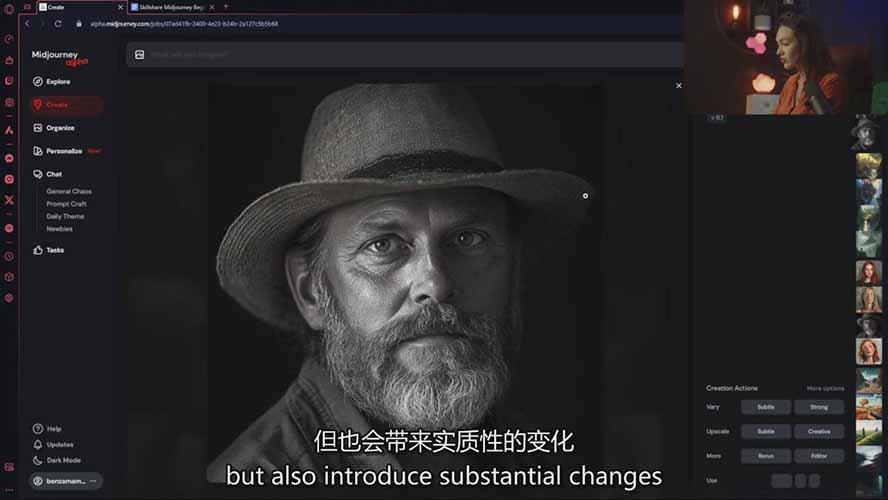 Midjourney AI绘画从零精通指南：提示词工程，风格探索，高效出图，变现实操攻略