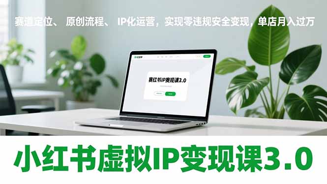 小红书虚拟IP变现实操指南：赛道定位、原创流程与IP化运营，安全变现策略