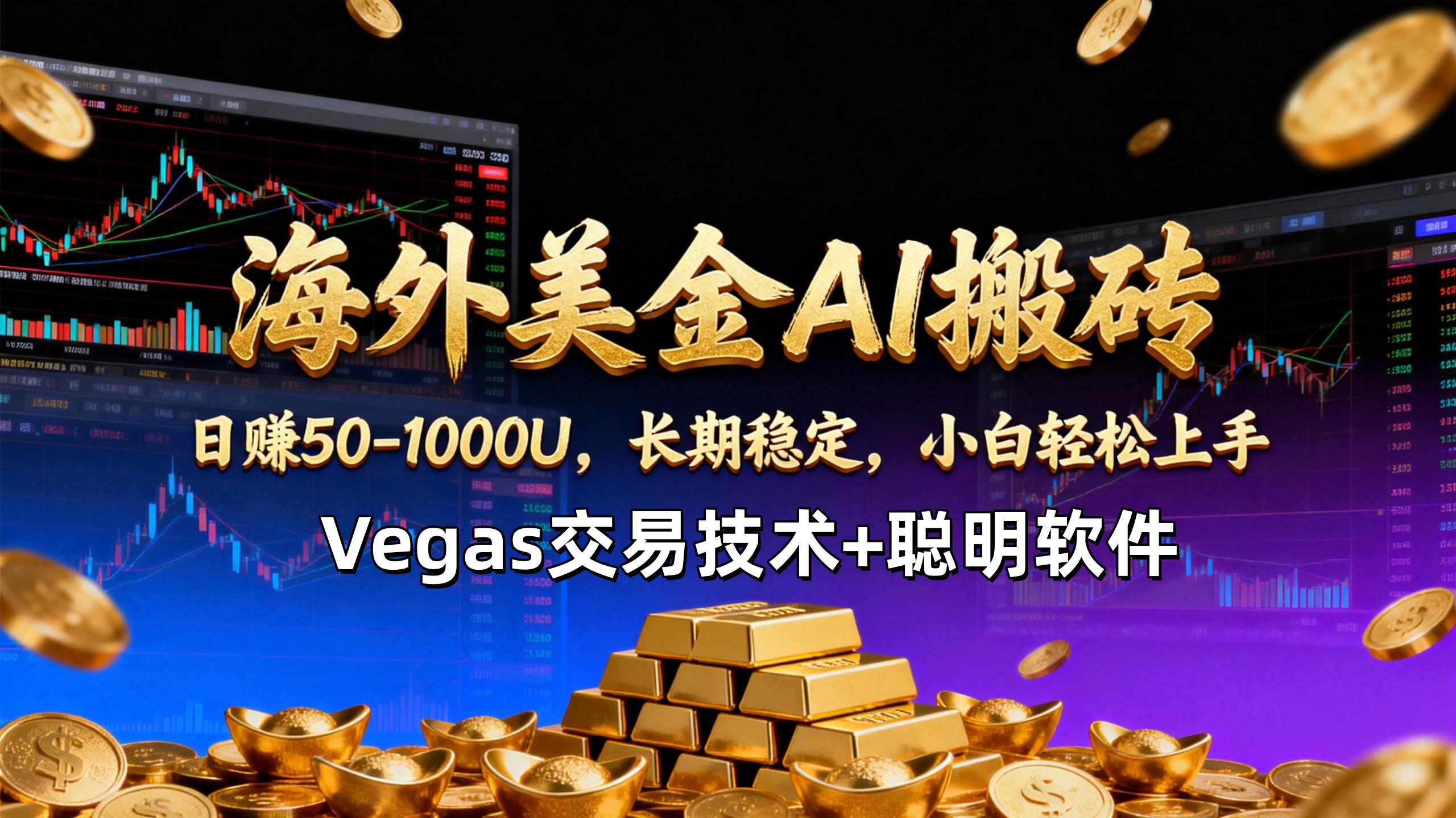 海外美元AI策略：Vegas交易技术与智能软件实战指南，实现长期稳定收益，新手轻松上手