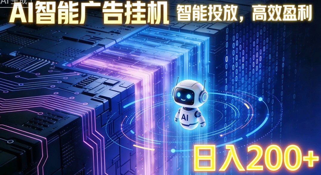 2025AI智能广告变现项目：合规操作实测收益指南
