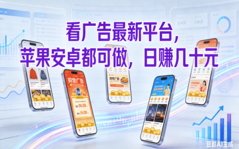 实测广告赚钱新方法：苹果安卓通用，轻松获取额外收入攻略